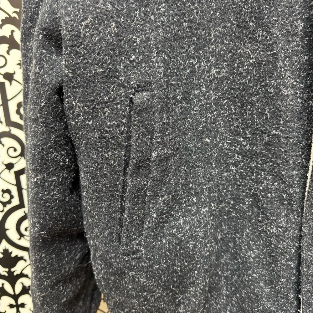 Men's Black Bomber Winter Jacket - Picture 6 of 15